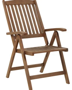 Hot Beliani AMANTEA Legno d'acacia Grigio Grigio Marrone