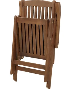Best Beliani AMANTEA Legno d'acacia Blu Blu Marrone