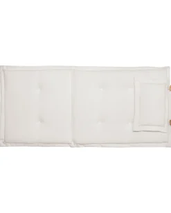 Clearance Beliani AMANTEA Legno d'acacia Bianco sporco Bianco Marrone