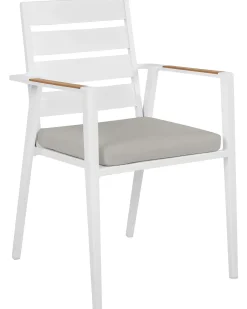 Outlet Beliani TAVIANO Metallo Grigio Bianco Marrone Grigio