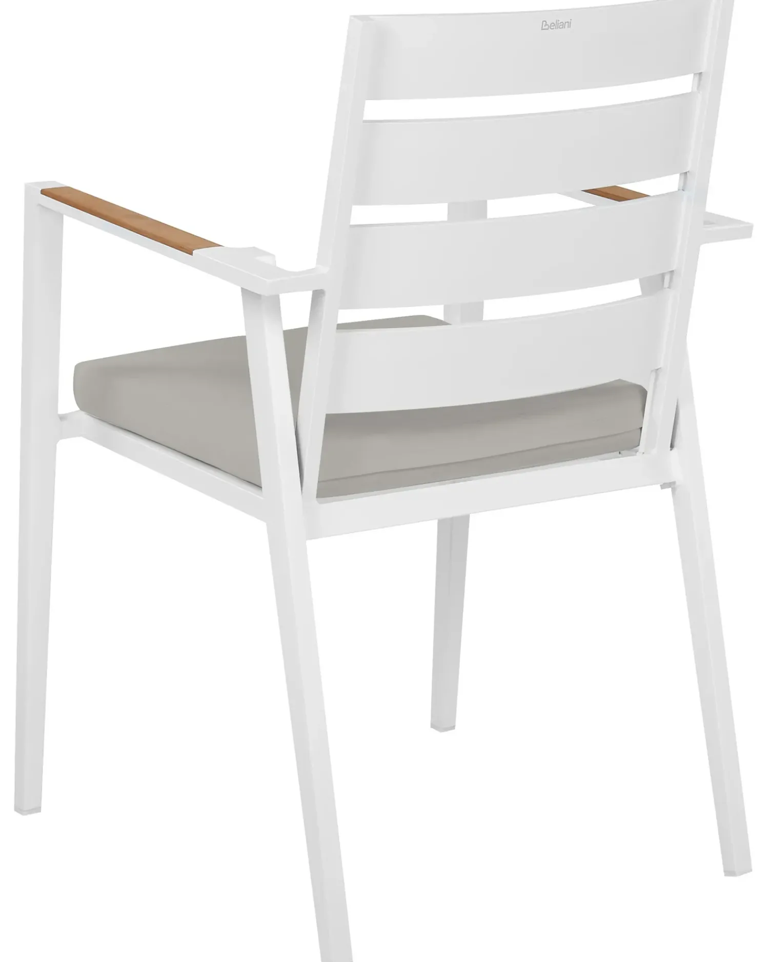 Outlet Beliani TAVIANO Metallo Grigio Bianco Marrone Grigio