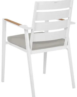 Outlet Beliani TAVIANO Metallo Grigio Bianco Marrone Grigio