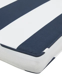 Hot Beliani SASSARI II Legno di acacia certificato Blu marino Bianco Blu Marrone