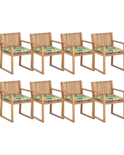 Best Beliani SASSARI II Legno di acacia certificato Verde Marrone Verde