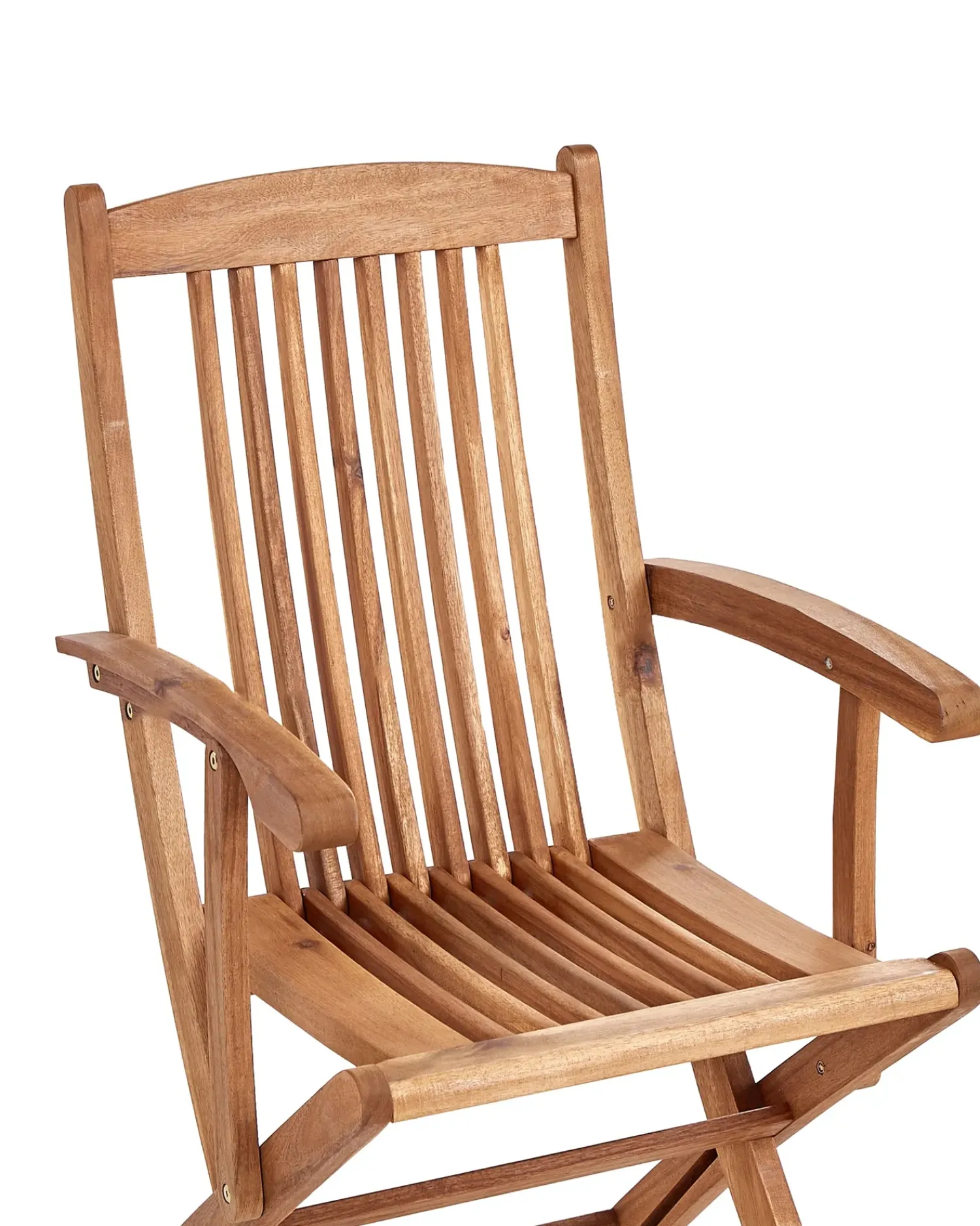 Online Beliani MAUI II Legno d'acacia Bianco sporco Bianco Marrone