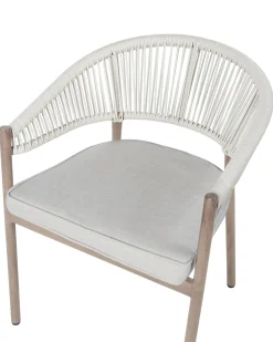 Sale Beliani FLAVIA Metallo Bianco Beige Marrone