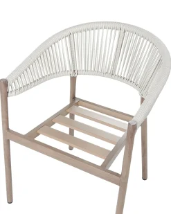 Sale Beliani FLAVIA Metallo Bianco Beige Marrone