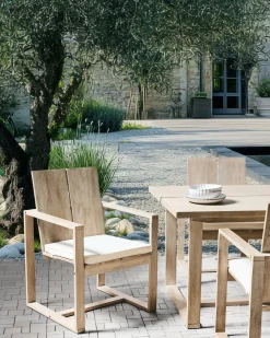 Best Beliani AZZANELLO Legno d'acacia Bianco sporco Bianco Marrone