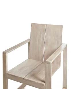 Best Beliani AZZANELLO Legno d'acacia Bianco sporco Bianco Marrone
