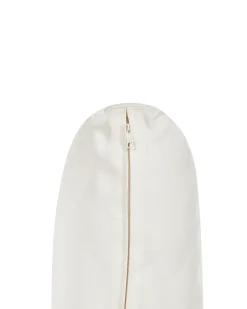 Outlet Beliani MICCIANO Legno d'acacia Bianco sporco Bianco Marrone