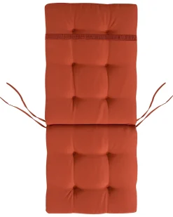 New Beliani MAUI PREMIUM Legno d'acacia Rosso Marrone Rosso