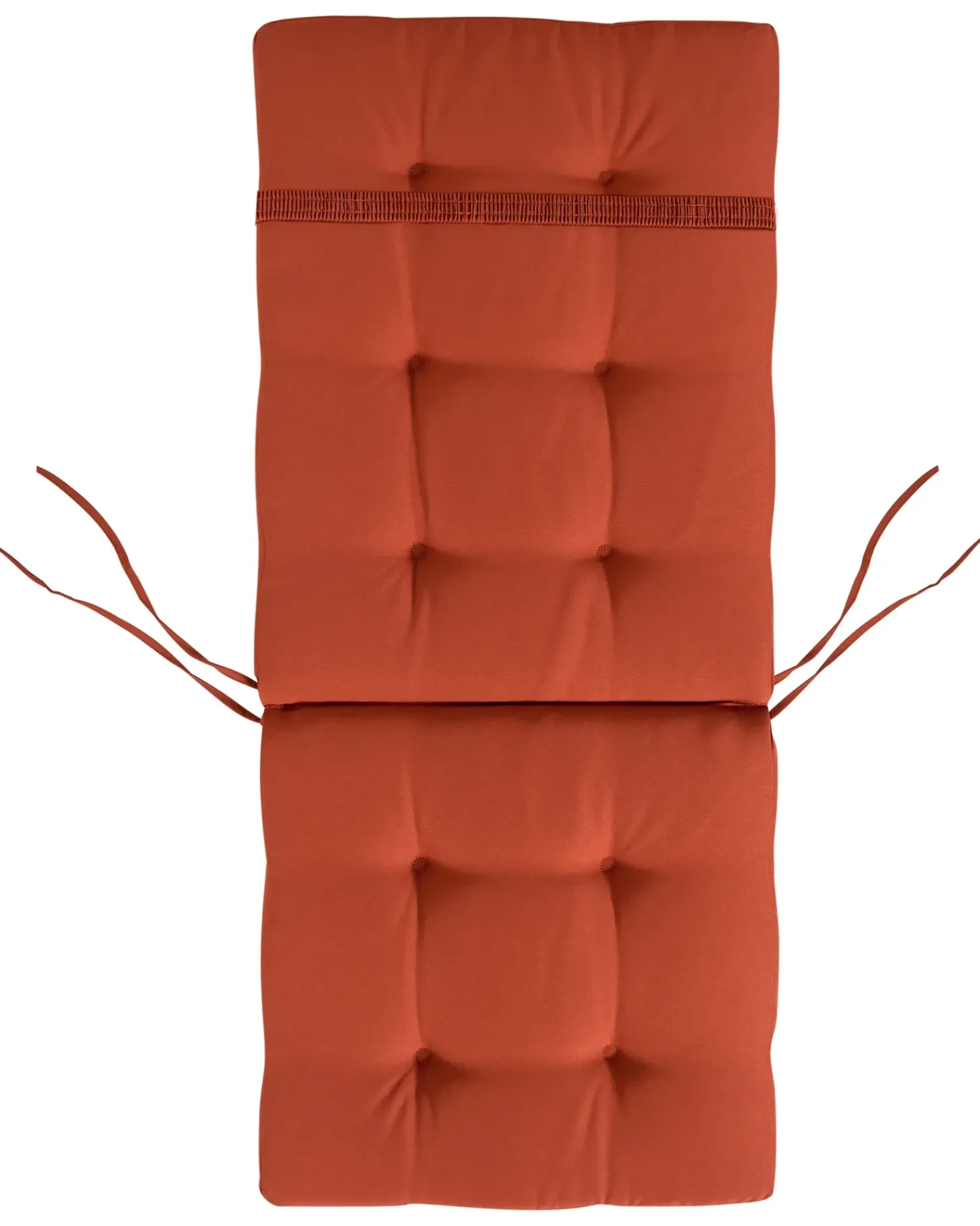 New Beliani MAUI PREMIUM Legno d'acacia Rosso Marrone Rosso