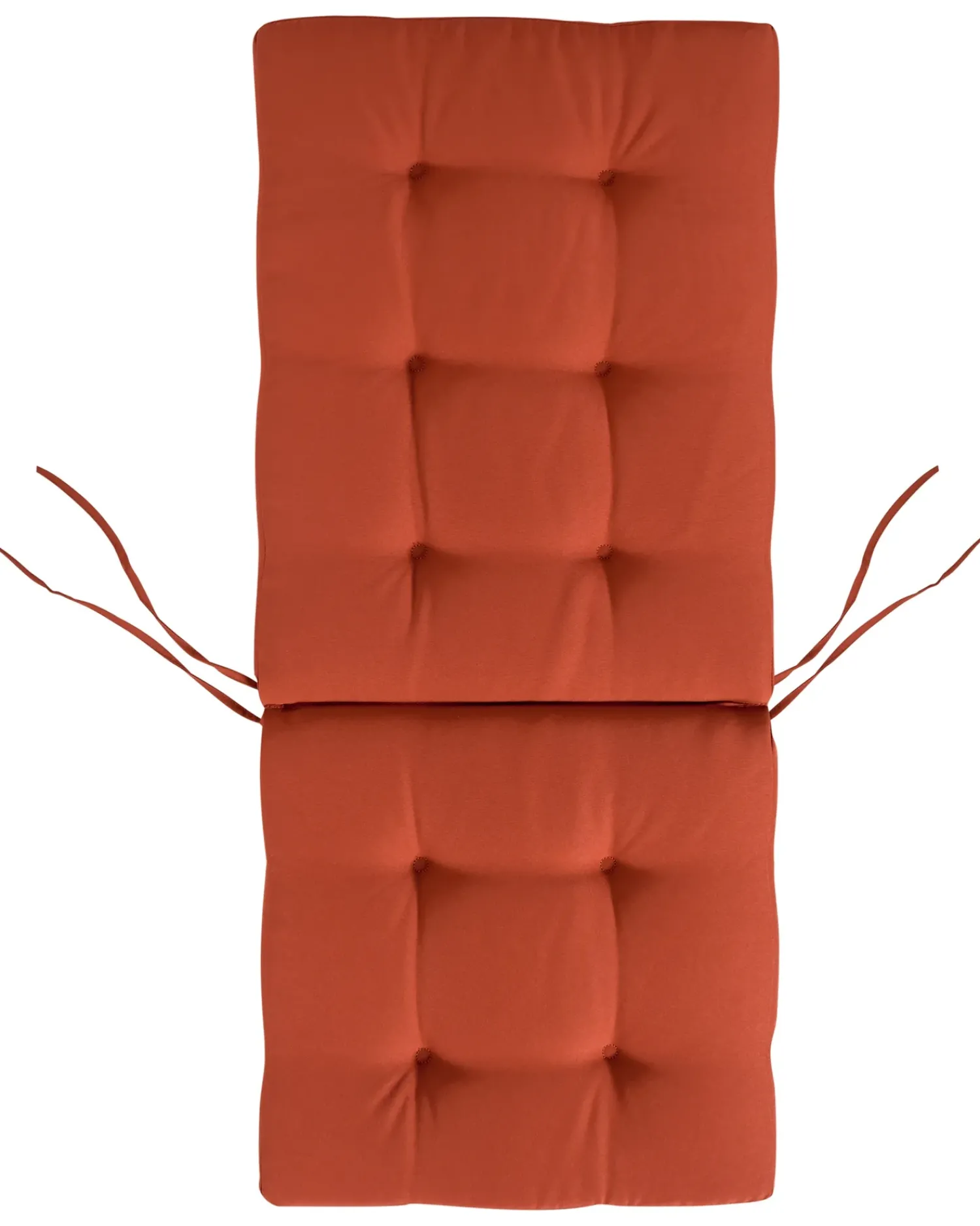 New Beliani MAUI PREMIUM Legno d'acacia Rosso Marrone Rosso