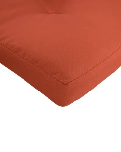 New Beliani MAUI PREMIUM Legno d'acacia Rosso Marrone Rosso