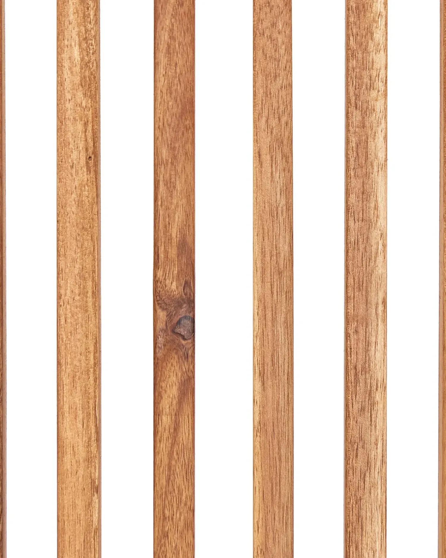 New Beliani MAUI PREMIUM Legno d'acacia Rosso Marrone Rosso