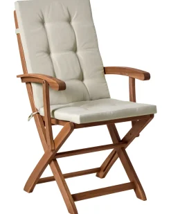 New Beliani MAUI PREMIUM Legno d'acacia Tortora Beige Marrone