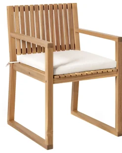 Outlet Beliani SASSARI PREMIUM Legno di acacia certificato Beige chiaro Beige Marrone