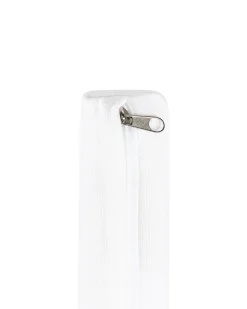 Outlet Beliani TACENO Metallo Bianco Bianco Marrone