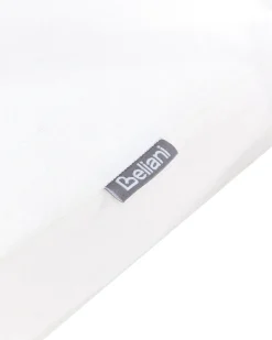 Outlet Beliani TACENO Metallo Bianco Bianco Marrone