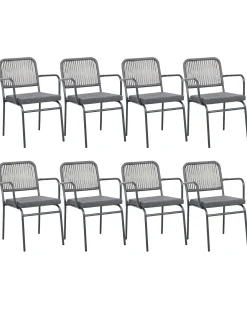 Online Beliani TACENO Metallo Grigio