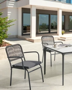 Discount Beliani TACENO Metallo Grigio