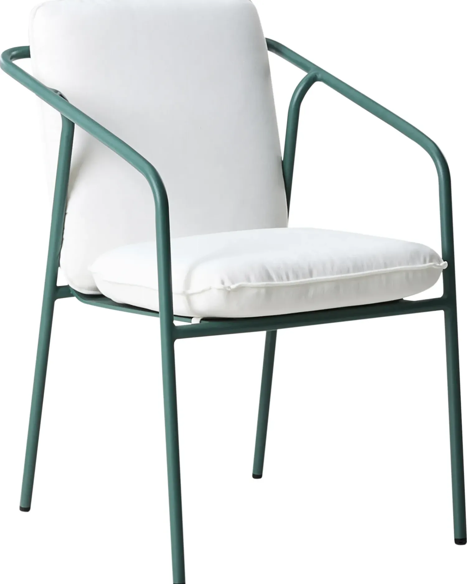Outlet Beliani ASCIANO Metallo Verde Bianco Verde
