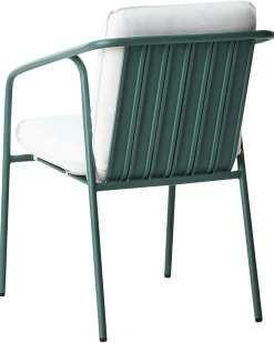 Outlet Beliani ASCIANO Metallo Verde Bianco Verde