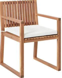 Best Beliani SASSARI II PREMIUM Legno di acacia certificato Bianco sporco Bianco Marrone