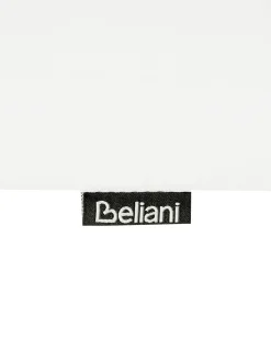 Hot Beliani SASSARI II PREMIUM Legno di acacia certificato Bianco sporco Bianco Marrone