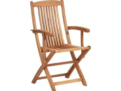 Outlet Beliani MAUI PREMIUM Legno d'acacia Blu Blu Marrone