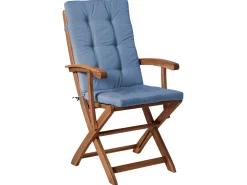 Online Beliani MAUI PREMIUM Legno d'acacia Blu Blu Marrone