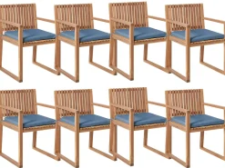 New Beliani SASSARI PREMIUM Legno di acacia certificato Blu Blu Marrone
