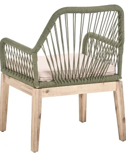 Discount Beliani OLBIA Verde oliva Beige Marrone Verde
