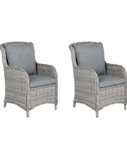 Hot Beliani CASCAIS Rattan sintetico (PE) Grigio