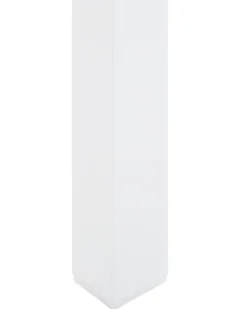 Beliani BACOLI Tessuto Grigio scuro Bianco Grigio