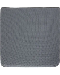 Beliani BACOLI Tessuto Grigio scuro Bianco Grigio