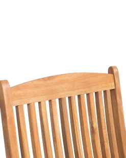 Hot Beliani MAUI Legno d'acacia Bianco sporco Bianco Marrone