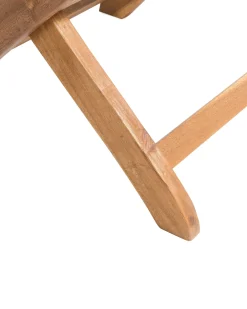Clearance Beliani MAUI Legno d'acacia Grigio Grigio Marrone