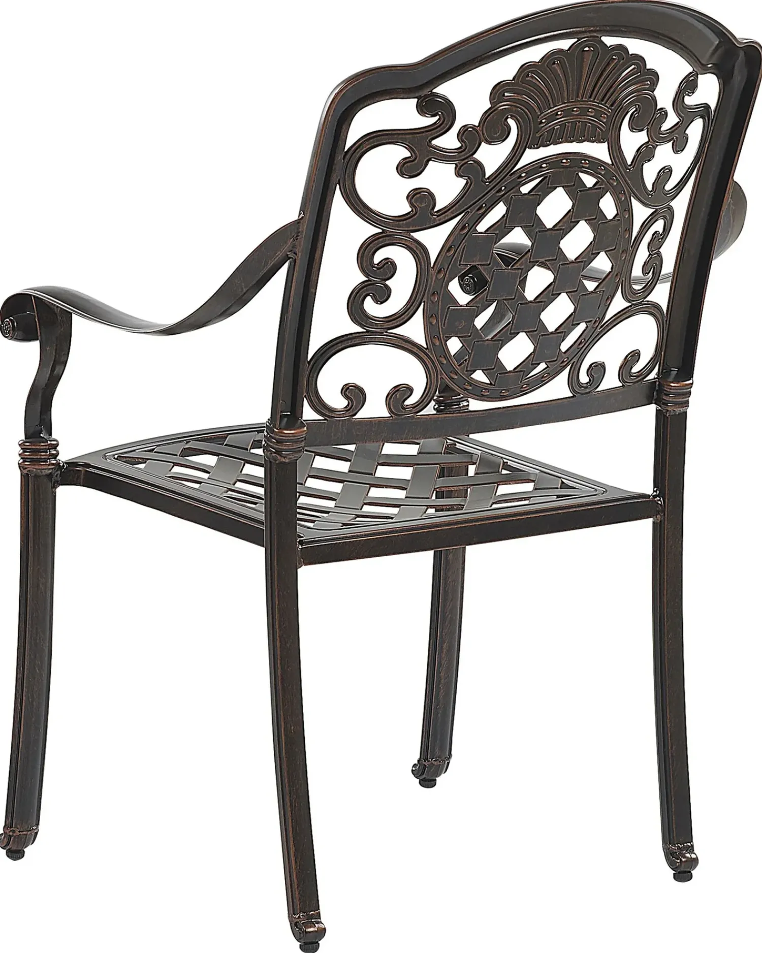 Clearance Beliani SALENTO Metallo Marrone scuro Beige Marrone