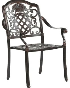 Clearance Beliani SALENTO Metallo Marrone scuro Beige Marrone
