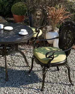Outlet Beliani SAPRI Metallo Marrone scuro Verde Marrone