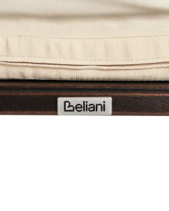 New Beliani ANCONA Metallo Marrone scuro Beige Marrone
