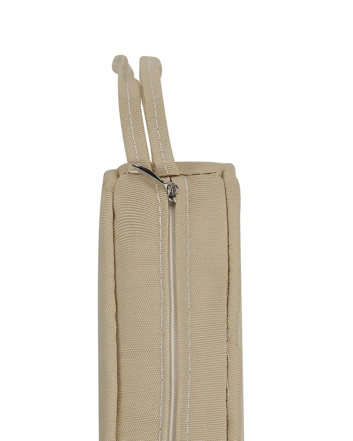 Beliani Set di 4 sedie da giardino con cuscini MANFRIA Metallo Marrone scuro Beige Marrone