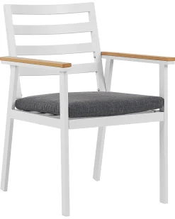 Outlet Beliani CAVOLI Metallo Grigio Bianco Grigio Marrone