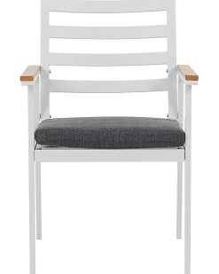 Outlet Beliani CAVOLI Metallo Grigio Bianco Grigio Marrone