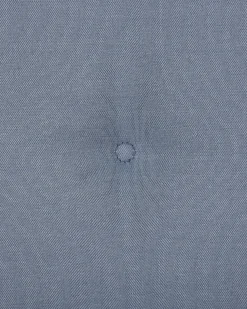 Hot Beliani JAVA Legno d'acacia Blu Blu Marrone