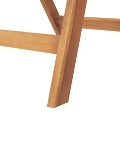 Hot Beliani JAVA Legno d'acacia Blu Blu Marrone