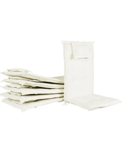 Discount Beliani JAVA Legno d'acacia Bianco sporco Bianco Marrone