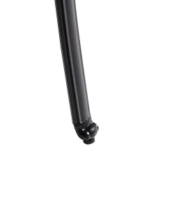 Beliani ANCONA Metallo Nero Beige Nero