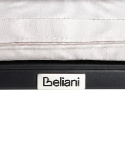 Beliani ANCONA Metallo Nero Beige Nero
